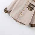 thumbnail image 2 of Vedolay Girl's Blazer jackets Girls Hooded Puffer Coat with Patch Pockets,A 2-3 Years, 2 of 5