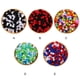 thumbnail image 2 of Bolas de pompones de moda Yuarrent 300 unids/set colores vibrantes pompones multicolores 10mm, 2 of 6