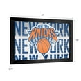 thumbnail image 4 of New York Knicks City Ready-To-Hang Black Framed Wall Mirror, 4 of 4