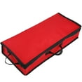 thumbnail image 2 of Wrapping Paper Storage Bag Rolls And Ribbon Holder Heavy Duty Tear Proof Christmas Gift Wrap Storage Organizer With 2 Clear Pocket, 2 of 6