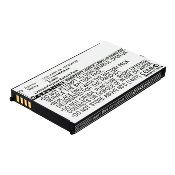 Batteries N Accessories BNA-WB-P4187 GPS Battery - Li-Pol, 3.7V, 1400 mAh, Ultra High Capacity Battery - Replacement for Garmin 101056708 Battery