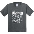 thumbnail image 3 of Inktastic Mama is My Bestie Youth T-Shirt, 3 of 5