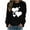 Black, variant on WREESH Long Sleeve Womens Shirts Valentine's Heart Graphic Shirts Casual Spring Blouses Dressy Casual Tops Olive Green