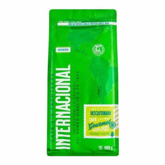 Café molido Internacional gourmet descafeinado 908 g