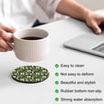 thumbnail image 3 of St. Patrick's Day Coasters Set of 2, Absorbent Coasters for Drinks, Luck Shamrocks Beer Harp Horseshoes Envelope Coaster for Desk Coffee Table Protection, Home Decor House Warming Gifts 4", 3 of 8