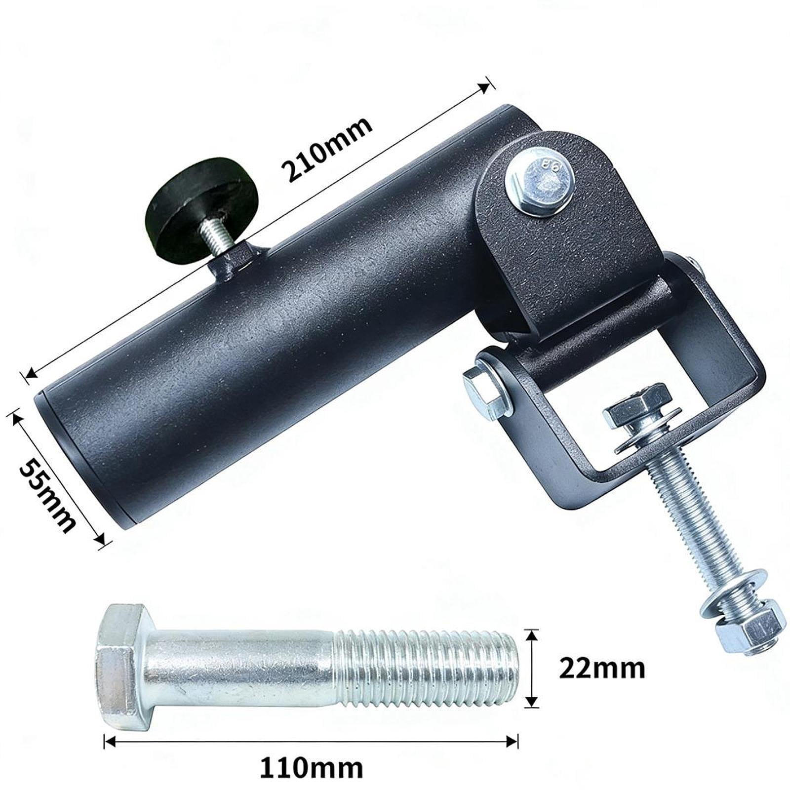 Baoblaze 360 Degree Rotating Barbell Plate Post Insert Iron Fitness Barbell Equipment for