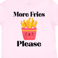 thumbnail image 4 of Inktastic Funny French Fry More Fries Boys or Girls Toddler T-Shirt, 4 of 5