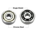 thumbnail image 2 of Deep Groove Ball Bearing 624Z Single Shield, 4mm x 13mm x 5mm Chrome Steel 10Pcs, 2 of 4