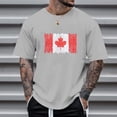 thumbnail image 1 of T-shirt pour Hommes - Printemps Été Décontracté Imprimé Partiel Manches Courtes Col Rond avec Design Unique et Ajustement Confortable, 1 of 3