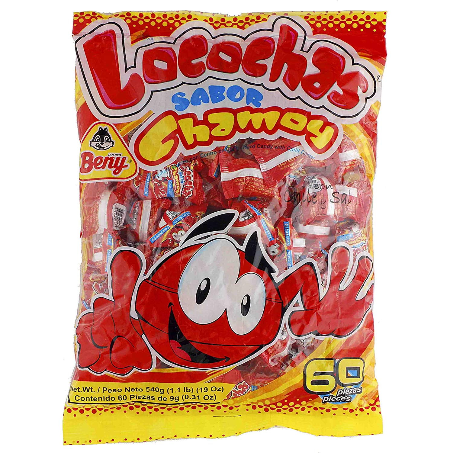 Beny Locochas Chamoy Flavor 60 Pcs.
