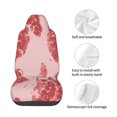 thumbnail image 3 of Lsque Red Meat Pattern Car Seat Covers for Front Seats , Waterproof Seat Covers for Cars, Sporty Front Seat Covers,Car Seat Cover Protector Front Seats, 3 of 5
