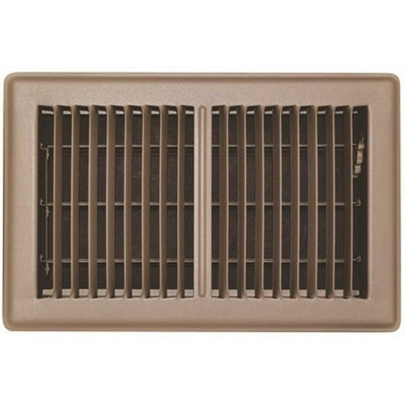 TruAire 150MB 06X10 6 in. x 10 in. Floor Register , Brown