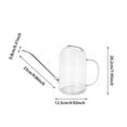 thumbnail image 2 of Stainless Steel Spout Long Spout Watering Can with 2L Clear Measurement Markings, Indoor Outdoor Watering Can for Houseplants, Flowers and Gardens, 2 of 5