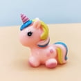 thumbnail image 2 of Figuras de unicornios en miniatura, modelo de unicornio, adorno para pastel, jardín de hadas, paisaje de musgo en miniatura, adorno artesanal DIY, accesorios para el hogar, 2 of 3