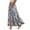 A, variant on YABCSAZ Women’s Summer Boho Skirts Floral Printed Elastic Waist A Line Maxi Skirt Flowy Swing Tiered A-Line Skirts 2025 Fashion Trendy Elastic Waist Pleated Long Beach Dress