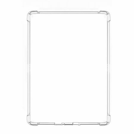 

MIARHB Suitable For Kindle Fire7(2015/2017/2019) EBook Transparent Full Wrap Soft Case Max Pro Cases Protective compatible with 12 Pro Case