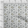 thumbnail image 2 of oneOone Polyester Lycra White Fabric English Breakfast Sewing Fabric By The Yard Printed Diy Clothing Sewing Supplies 56 Inch Wide, 2 of 6