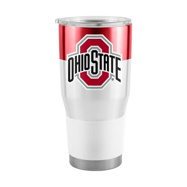 Logo Chair 191-S30T-11 30 oz NCAA Ohio State Buckeyes Gobelet en Acier Inoxydable Colorblock