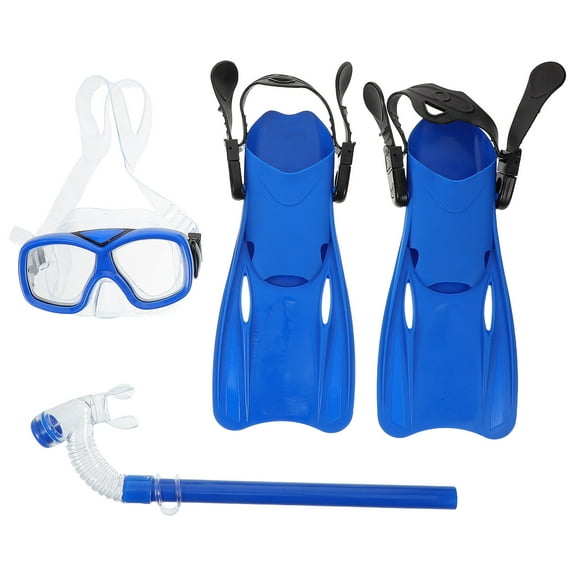 HEANUJJ 1 Set Diving Equipment With Swimming Fins Anti Leak Diving Mask For Swimmers