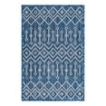 thumbnail image 3 of Unique Loom Outdoor Trellis Collection Area Rug - Tribal Trellis (2' x 3' 1" Rectangle Blue/Ivory), 3 of 7