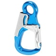 thumbnail image 1 of Mousqueton à Clip, Mousqueton D'Escalade Finement Poli en Forme de D Résistant à la Rouille 35 Kn pour Hamac pour Escalade sur Roche Noir, Rouge, Bleu Ciel, Or, Bleu Ciel, Argent, Bleu Saphir, Argent, 1 of 8