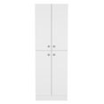 thumbnail image 5 of Lynch 71-Inch High Kitchen Pantry Storage Cabinet with Four Doors, Five Adjustable Shelves, 5 of 5