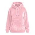 thumbnail image 7 of Sewkxo Cat Pouch Hoodie Pet Carrier Hoodies Women Oversized Kangaroo Pocket Lightweight Sweatshirts,Pink XL, 7 of 7