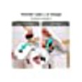 thumbnail image 2 of Kitchen Cabinet Door Wall Hanging Mounted Plastic Trash Bin with Lid Lid(White), 2 of 5