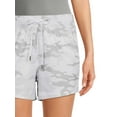 thumbnail image 2 of Athletic Works Women's and Women’s Plus Size ButterCore Soft Performance Gym Shorts, Sizes XS-4X, 2 of 5