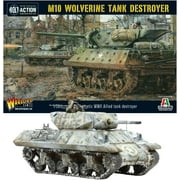 Bolt Action Miniatures - Warlord Games M10 Wolverine Tank Destroyer US Tank 28mm Miniatures - Miniature Wargaming, WW2 Model Kits, and Tank Model Kit by Wargames Delivered - Model Tanks Kits