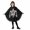 Black, variant on Zylarhe Kids Halloween Jumpsuits Dance Stage Performance Party Outfit Playful Home Wear for Toddlers Orange 3-4 Years