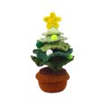 thumbnail image 2 of Unique Knitted Decorative Potted Plants, Car Decoration, Crocheted Plants And Potted Plants Artificial Knitted Home Decoration Office Artificial Desk Plants, 2 of 8