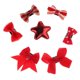 thumbnail image 1 of Set de Horquillas de Niñas Diadema de cabellero Decorativos Regalos de Recién Nacidos 7 piezas de color rojo, 1 of 9