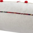 thumbnail image 4 of JWH Handmade Decorative Festive Red and Plaid Stocking Christmas Pillows without Filling 12*20inch, 4 of 9