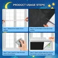 thumbnail image 6 of Armscye 78" x 57" Full Blackout Shades for Bedroom, Portable DIY Window Blinds with Stickers and Tabs, Soft Tape, No Drill Window Shades Blackout Blinds for Baby Nursery, Travel, Dorm Room, 6 of 7