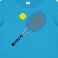thumbnail image 4 of Inktastic Blue Tennis Racket and Ball Boys or Girls Baby T-Shirt, 4 of 5