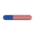 thumbnail image 2 of Ikohbadg American Flag Aluminum Car Decals for Scratch Coverage, 3D Body Sticker for Long-Lasting Patriotic Style, Easy Installation Automotive Flag Emblem for Cars, 2 of 6