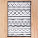 thumbnail image 1 of Alfombra Retro Antideslizante Alfombra De Entrada Al Aire Libre Para Interiores Alfombra De Estilo Nórdico A-60x40cm Soledad Alfombrilla de baño antideslizante, 1 of 10