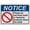 Warning Sign 1, variant on Weatherproof ANSI Restroom Etiquette Sign (Please do not stand on toilet seat) 8 in" x 12 in" UV Resistant Indoor Outdoor Workplace Insdustrial Caution Danger Warning Sign