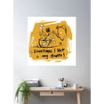thumbnail image 2 of Sometimes I Wet My Plants Poster Wall Art, Modern Wall Decor For Living Room Bedroom, 24x24 UNFRAMED, 2 of 3