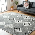thumbnail image 2 of SAFAVIEH Aspen Jayna Geometric Area Rug, Black/Ivory, 8' x 10', 2 of 8