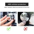 thumbnail image 4 of Wide Angle Rear View Mirror, 2 Pack HD Car Mirrors 360 Round Auto Mirrors, Adjustable Wide Angle Blind Spot Mirror for all cars, 4 of 5