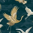 thumbnail image 3 of Sublime Kranes Petrol Wallpaper, 3 of 3