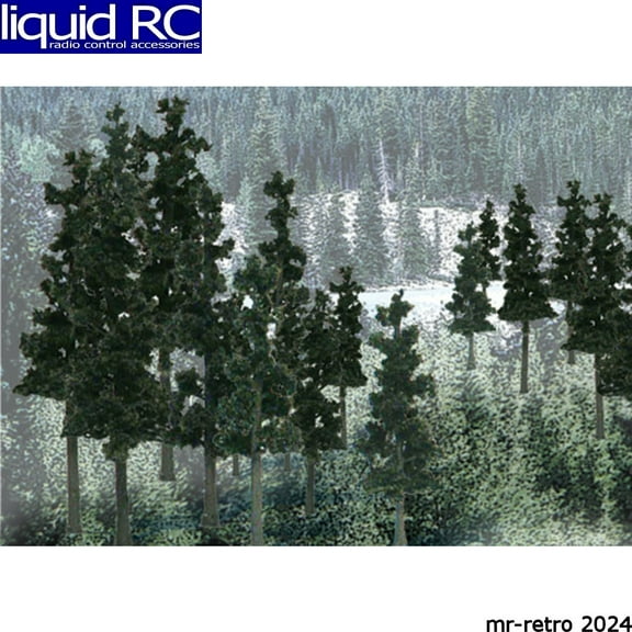 Woodland Scenics 4"-6" Ready Made Tree Value Pack Conifer