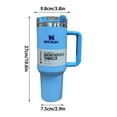 thumbnail image 2 of Stanley Quencher H2.0 Soft Matte Collection, Vaso de Acero Inoxidable Aislado al Vacío con Tapa y Pajita para Bebidas Heladas y Frías 40oz, 2 of 6