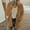 Coffee, variant on Women's Cardigan Sweaters Plus Size 2024 Fall Casual Loose Fit Long Sleeve Buttons Warm Knit Sweaters Cardigan Coat With Pockets Black XXXXXL