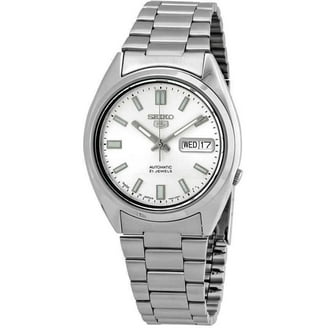 Seiko Men's SLL181 Arcadia Blue Dial Steel Bracelet Perpetual