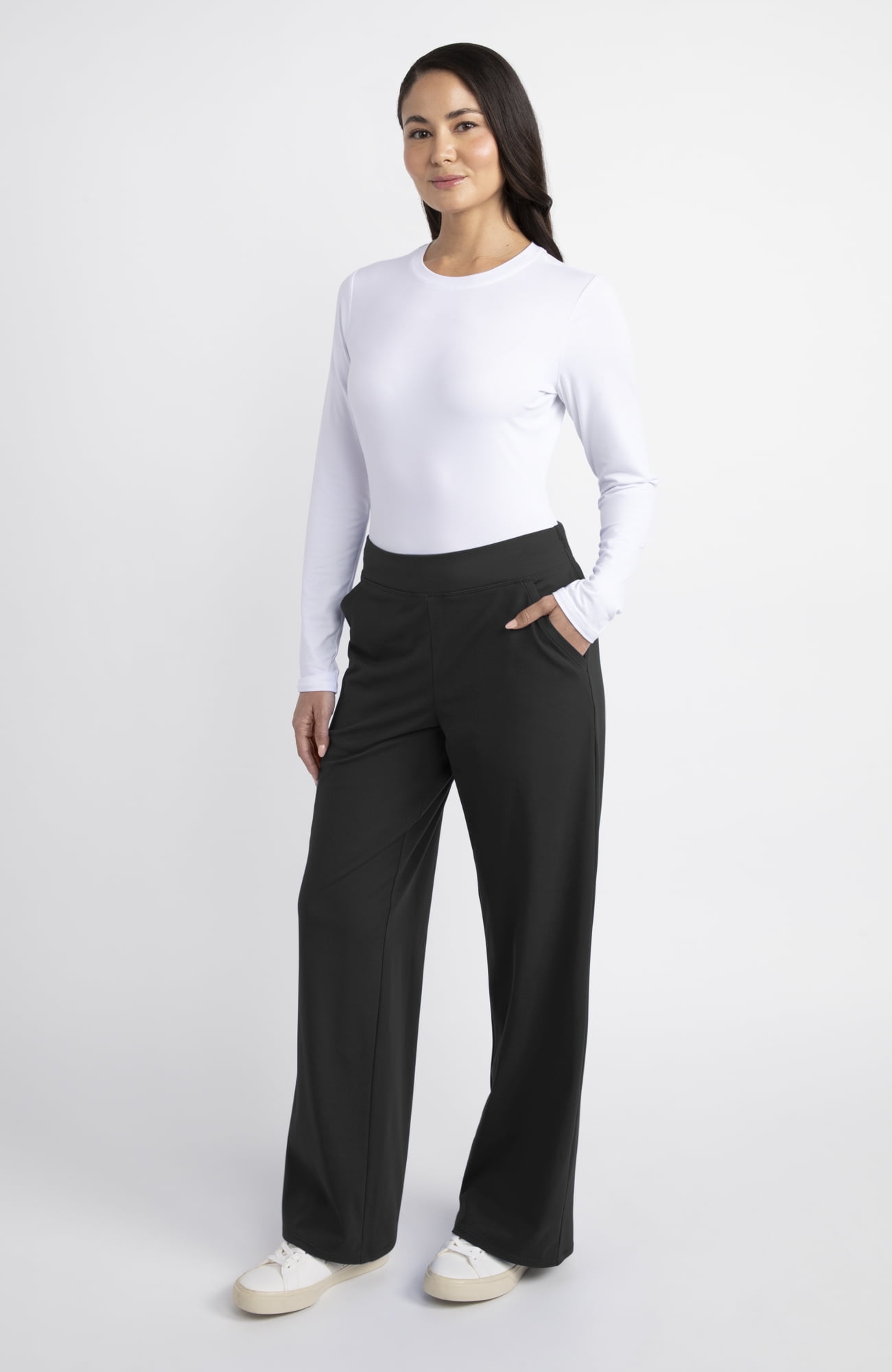 Gildan Wide Leg Pull-On Cargo Scrub Pant, 2-Way Stretch, Sizes XS-2XL