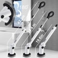 thumbnail image 5 of Electric Spin Scrubber , 2024 New Cordless Voice Guidance Shower Scrubber, 8 Replaceable Brush Heads, Long Handle Adjustable and Detachable, 5 of 8