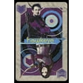thumbnail image 2 of Women's Marvel Hawkeye and Kate Bishop Playing Card  Graphic Tee Black X Large, 2 of 4